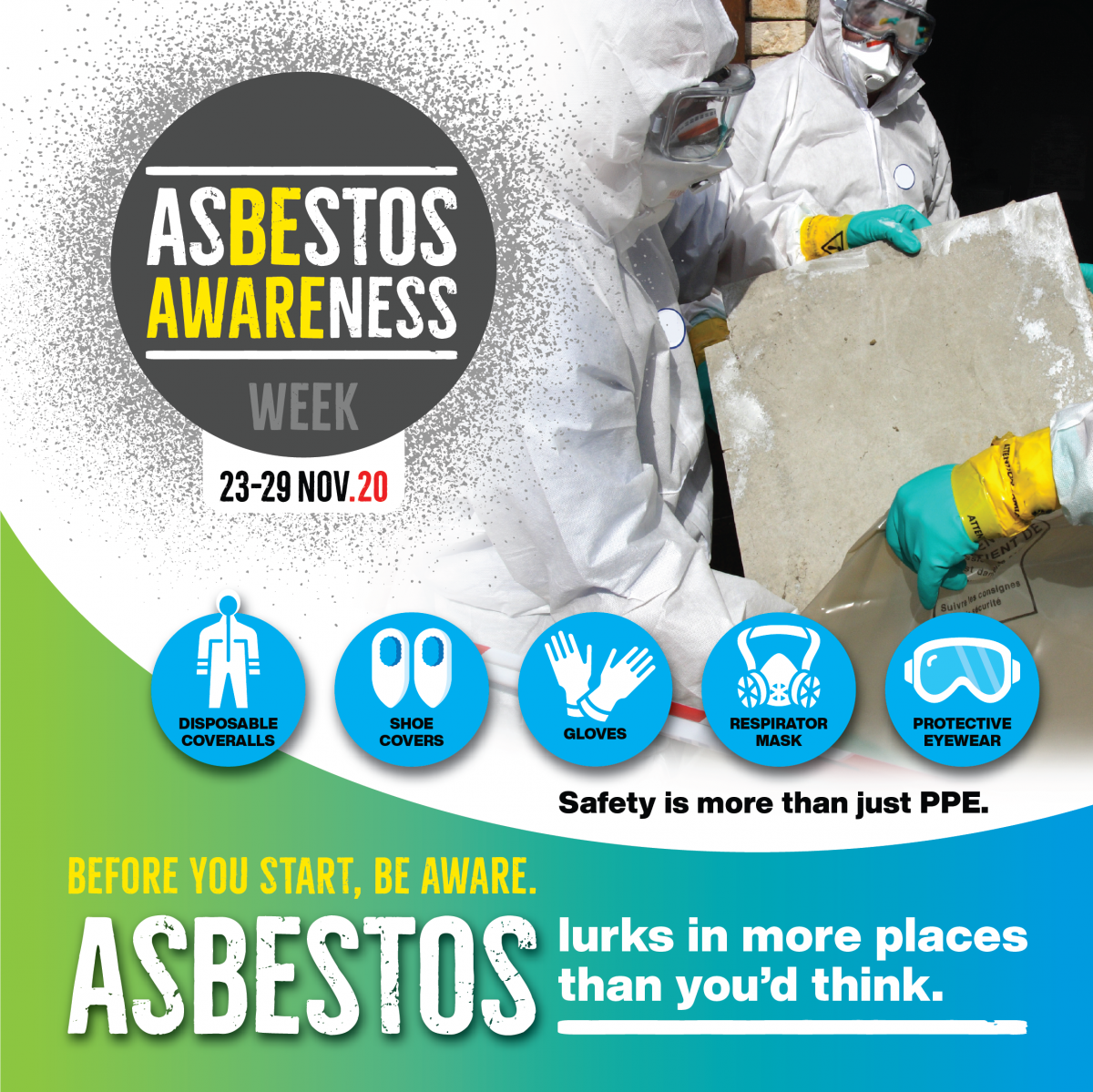 Asbestos Awareness Week 2020 Call A Professional To Check Adfa