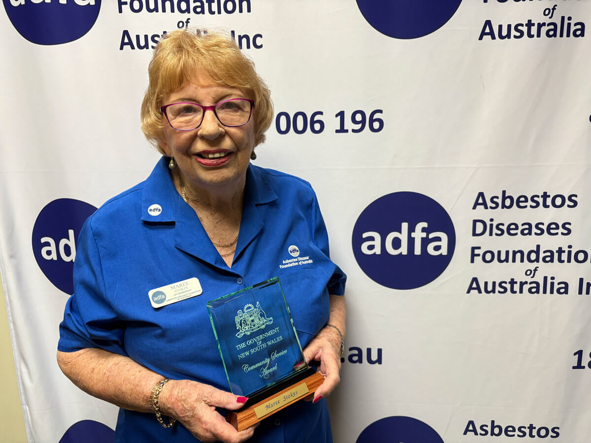 Maree Stokes receives NSW Community Service Award for 2024